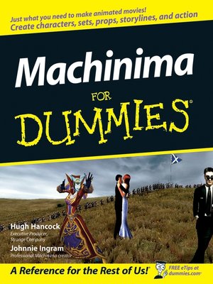 cover image of Machinima For Dummies